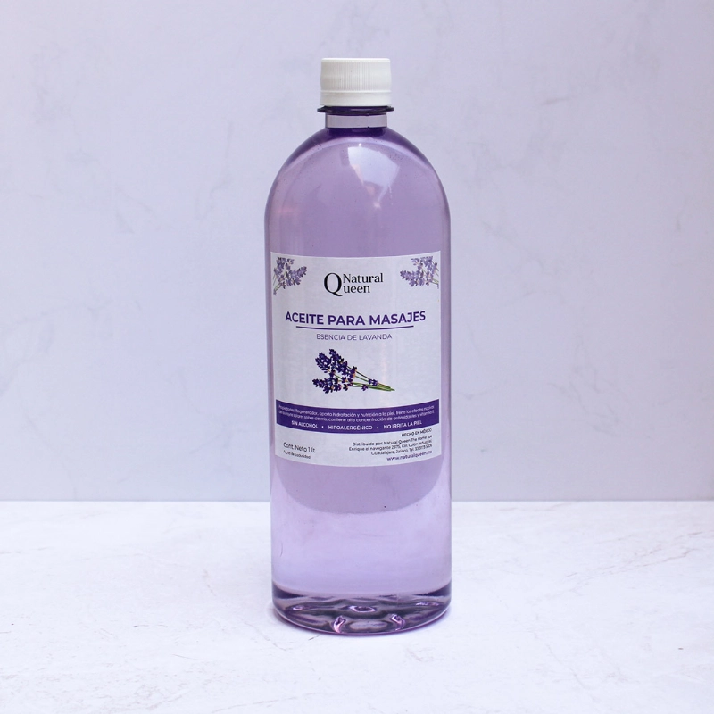 aceite lavanda masajes