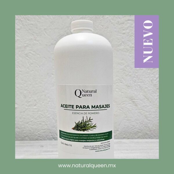 Aceite de romero para masajes - Imagen 3