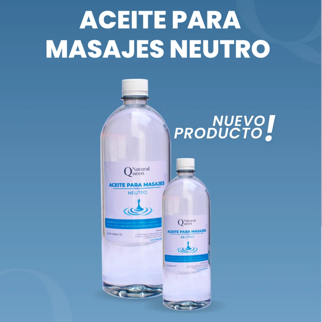 aceite neutro para masajes